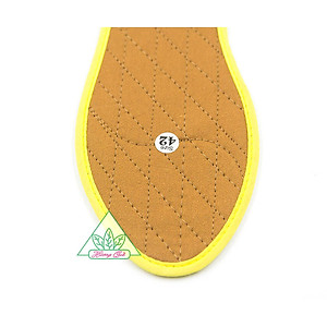 Lót giày vải cotton Hương quế CI-01 làm từ vải cotton - bột quế giúp hút ẩm - khử mùi - phòng cảm cúm và cải thiện sức khoẻ