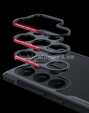 Ốp lưng chống sốc cho Samsung Galaxy S24 Ultra hiệu Xundd Fitted Armor Case trang bị túi khí bảo vệ góc, gờ bảo vệ camera - Hàng chính hãng