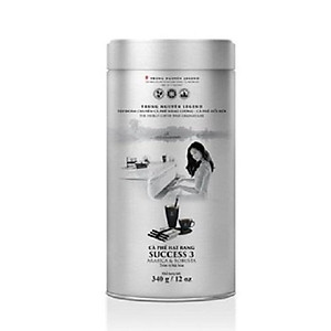 Combo 2 Lon Cà Phê Hạt Mộc Trung Nguyên Legend Success 3 – Lon 340g – Hương Vị Espresso Sáng Tạo, Vị Êm Hơi Đắng