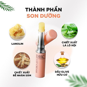 Son dưỡng môi DHC Lip Cream 1,5g
