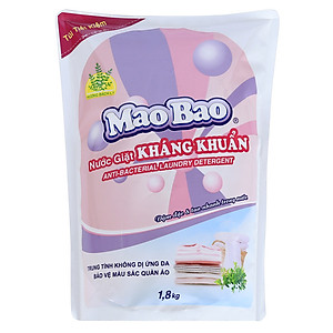 Combo 03 túi nước giặt kháng khuẩn Mao Bao 1800g