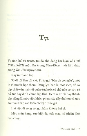 Thú Chơi Sách (Bìa Cứng)