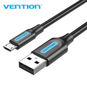 Cáp Sạc Vention Micro USB 2A chuẩn USB 2.0 sạc nhanh dài 1.5m, truyền dữ liệu cho Android - COL15 - Hàng chính hãng