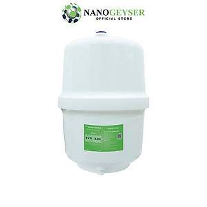 Bình áp máy lọc nước 8L Nano Geyser, Tặng van bình áp nối nhanh - Hàng Chính Hãng