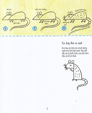 Sách Step By Step Drawing - Vẽ Cơ Bản Từ A-Z - Các Loài Động Vật