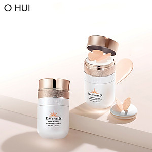 Phấn nước chống nắng che khuyết điểm OHUI Day Shield Smart Pumping Foundation Cushion SPF50+/Pa+++ 30ml màu 01 sắc da sáng