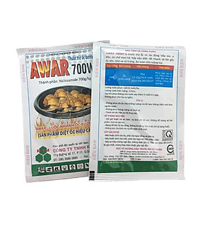 Chế phẩm AWAR trừ Ốc Bươu Vàng diệt sạch nốc ao các loại Ốc