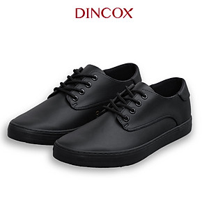 Giày Sneaker Da Nam DINCOX E11 Sang Trọng Lịch Thiệp Black