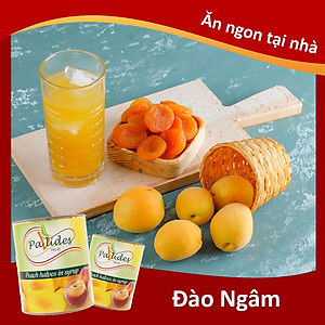 Đào Cắt Nửa Trái Ngâm Đường Pavlides 820g - Nhập Khẩu Hy Lạp | Pavlides Peach Halves in Syrup 820g