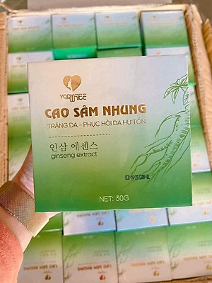 Cao sâm nhung phục hồi da Yody White Phương Anh - 30g