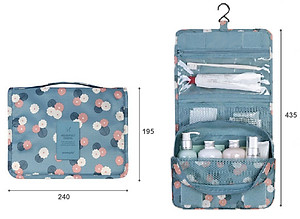 Túi Đựng Mỹ Phẩm Gấp Gọn - Hàng Chính Hãng (Màu, họa tiết ngẫu nhiên)