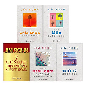 Sách Bộ Jim Rohn (Trọn Bộ 5 Cuốn)