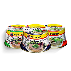 Pate Gan Heo Tulip 125g - Nhập Khẩu Đan Mạch | Tulip Liver Paté 125g