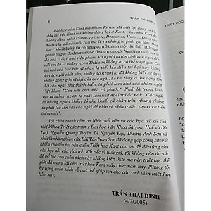 Sách Triết Học Kant