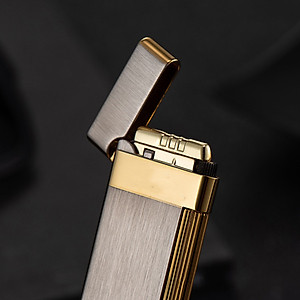 Vỏ Hộp Quẹt Bật Lửa Gas Đá Zorro ZC10 Thiết kế siêu mỏng đẹp độc lạ - dùng gas cao cấp