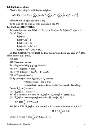 Sách Chuyên Khảo Đa Thức