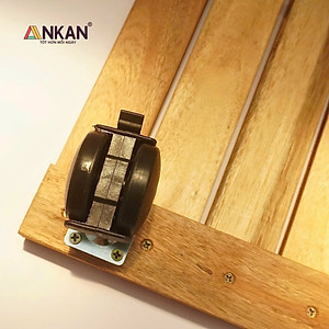 Đôn Chậu Cây Cảnh Có Bánh Xe Cỡ Lớn 35Cm Thích Hợp Đặt Chậu Cây Trong Nhà Thuận Tiện Di Chuyển Màu Vàng