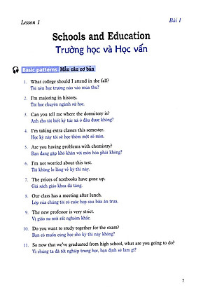 Sách 900 Câu Tiếng Anh Giao Tiếp Trong Cuộc Sống - Tập 1 (Kèm file MP3) (Tái Bản)