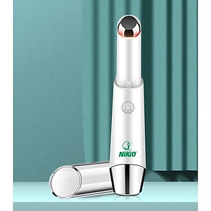 Bút Massage Mắt, Máy Mát Xa Môi Nhiệt Nóng Nikio NK-115 - Giảm Nếp Nhăn Và Thâm Quầng Mắt, Mỏi Mắt Hiệu Quả