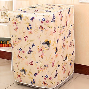 Áo Trùm Máy Giặt Cửa Trên Vải Dù Siêu Dày, Size 7kg-8kg, Lựa Chọn Họa Tiết