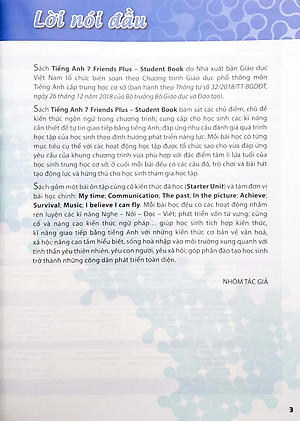 Tiếng Anh 7 Friends Plus - Student Book (2023)