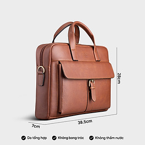 Cặp Công Sở Lata ( Thời trang nam basic - Cặp da CA40 )