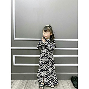 Áo chống nắng trẻ em toàn thân 2 lớp vải lanh nhung Nhật dáng dài cho bé trai và bé gái kèm khẩu trang