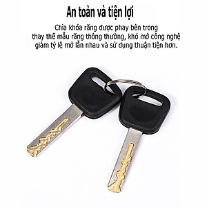 Khóa Đĩa Cao Cấp US ARMY, Khóa Đĩa Xe Máy Hú Báo Động Chống Trộm, Chống Cắt Dành Cho Xe Máy, Xe Điện, Xe Đạp... - HÀNG CHÍNH HÃNG