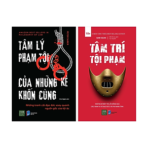 Combo 2 Cuốn Sách Tâm Lý Tội Phạm: Tâm Trí Tội Phạm + Tâm Lý Phạm Tội Của Những Kẻ Khốn Cùng