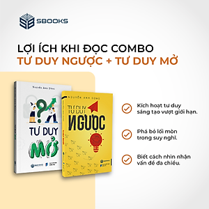 Combo Tư Duy Ngược + Tư Duy Mở (Nguyễn Anh Dũng) SBOOKS