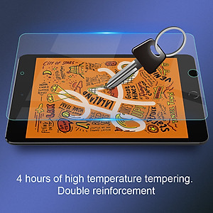 Miếng dán màn hình kính cường lực cho iPad Mini 4 / Mini 5 / Mini 2019 hiệu Nillkin Amazing H+ (mỏng 0.2 mm, vát cạnh 2.5D, chống trầy, chống va đập) - Hàng chính hãng