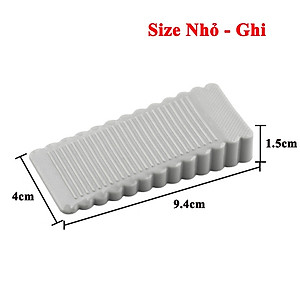 Miếng Chặn Cửa Silicone KUNBE Mẫu Mới Chống Sập Cửa Chắn Gió Va Đập Cửa An Toàn