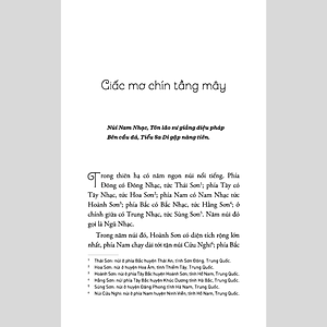 Sách Giấc Mơ Chín Tầng Mây