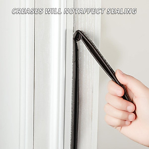 1 Mét Ron Chữ V Lấp Kín Che Khe Hở Khung Cửa Chống Ồn Thoát Hơi Cách Âm Ngăn Bụi Côn Trùng Giảm Chấn Legaxi