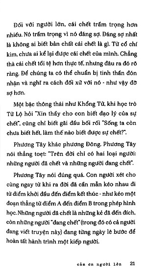 Sách Cảm Ơn Người Lớn (Bìa Mềm)