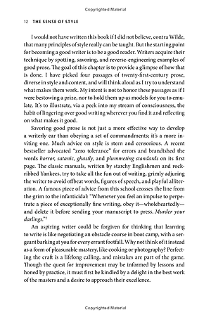 The Sense of Style : The Thinking Person's Guide to Writing in the 21st Century