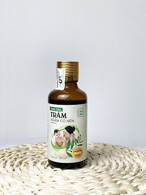 Tinh Dầu Tràm Ngâm Củ Nén Mệ Đoan Cao Cấp Kháng Khuẩn Gấp 3 Tinh Dầu Tràm cho Bé Sơ Sinh Sát Khuẩn Phòng Ho Côn Trùng Cắn Muỗi Đốt 50ml