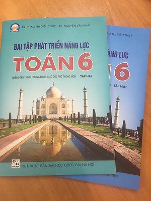 Combo Sách Bài Tập Phát Triển Năng Lực Toán 6 Tập 1 + Tập 2 (Biên Soạn Theo Chương Trình Giáo Dục Phổ Thông Mới)