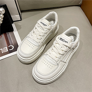 Giày thể thao nữ, giày phong cách cá tính, thoáng khí, đế cao su đúc, chống trơn trượt hạn chế mòn - GNU2026