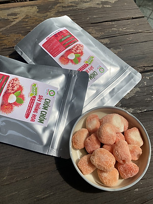 Chôm chôm Sấy Lạnh Sấy Thăng Hoa THÀNH LONG FOOD Thơm Giòn Ngon Ngọt 20gr/40gr