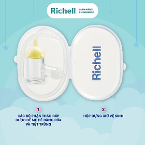 Dụng cụ hút mũi cho bé Richell Nhật Bản | Baby