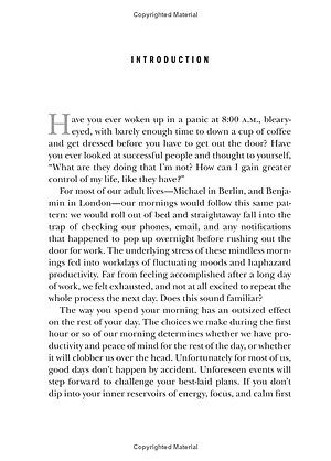 My Morning Routine: How Successful People Start Every Day Inspired