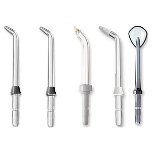 Tăm nước cầm tay H2ofloss HF-6. Tăm nước 5 chế độ, 5 đầu tăm đa chức năng, túi vải đựng máy, pin sử dụng tối đa 21 ngày, tặng kèm củ sạc nguồn thấp