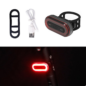 Led Đuôi Chớp Nhấp Nháy Xe Đạp BK400 100 Lumens Độ Sáng Cao 6 Chế Độ Sạc Điện USB MaiLee