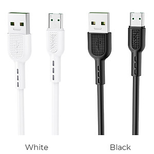Cáp sạc nhanh Hoco X33 cho Oppo dòng 4A/5A Micro - Hỗ trợ sạc VOOC - Giao Màu Ngẫu Nhiên - Hàng Nhập Khẩu