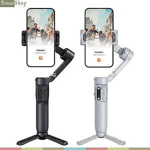 Hohem Isteady X2 / Hohem ISteady X3 SE / Hohem ISteady X3 - Gimbal | Tay cầm chống rung có remote điều khiển từ xa dùng cho smartphone - Hàng Chính Hãng