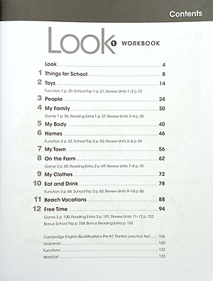Look 1: Workbook With Online Practice