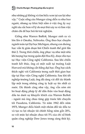 Charlie Munger - Phương Pháp Đầu Tư Giá Trị