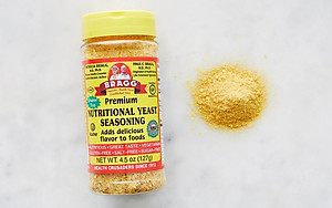 Combo 2 hộp Men Dinh Dưỡng Bragg Nutritional Yeast 127g