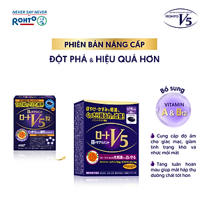 Viên uống bổ mắt Lutein Rohto V5 ( Hộp 30 viên)